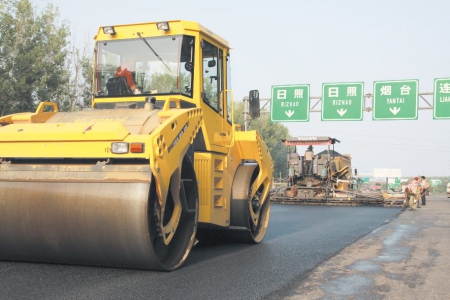 日兰高速日照段路面改造工程剩余中修段落计划7月5日前完成