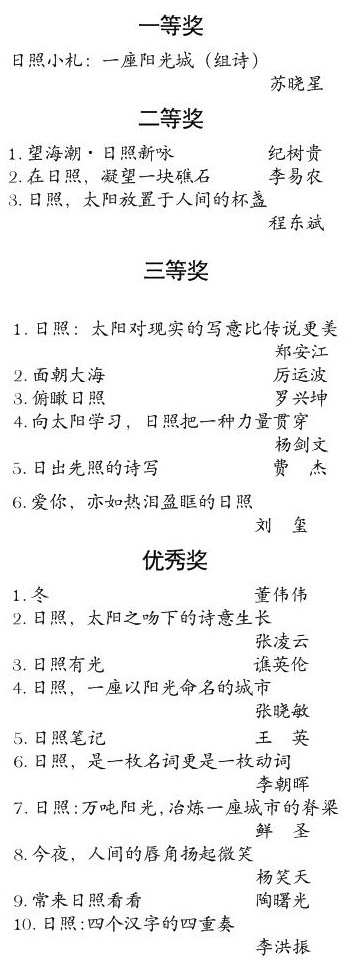 新天气 看浪潮·2021日照新年诗会将于30日妨碍