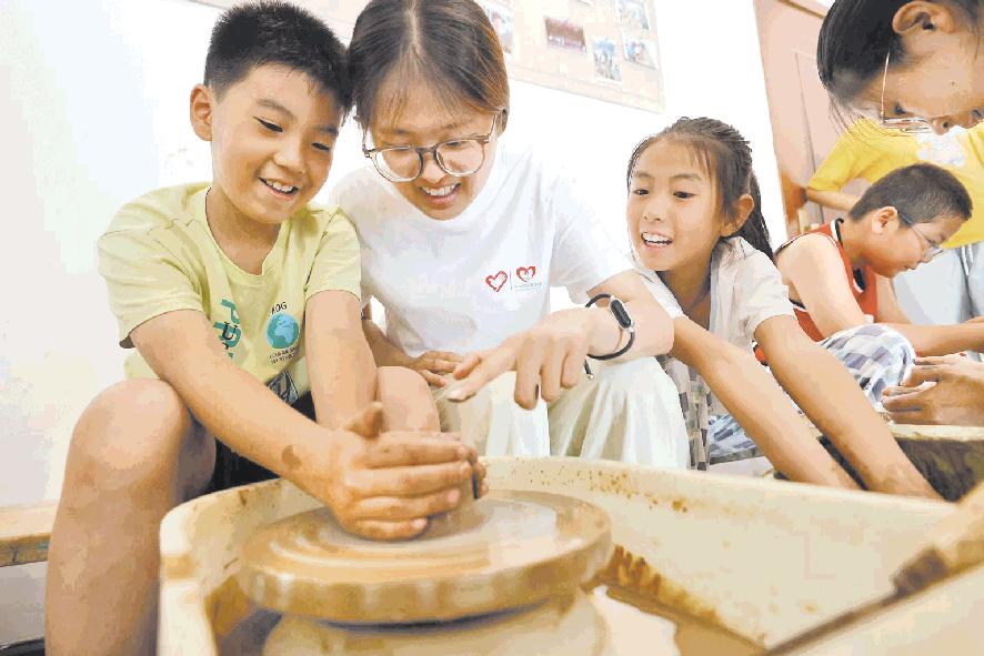 “小草学堂”暑期托管圆满结课